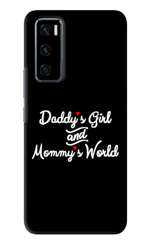 Daddy's Girl and Mommy's World Vivo V20 SE Back Skin Wrap