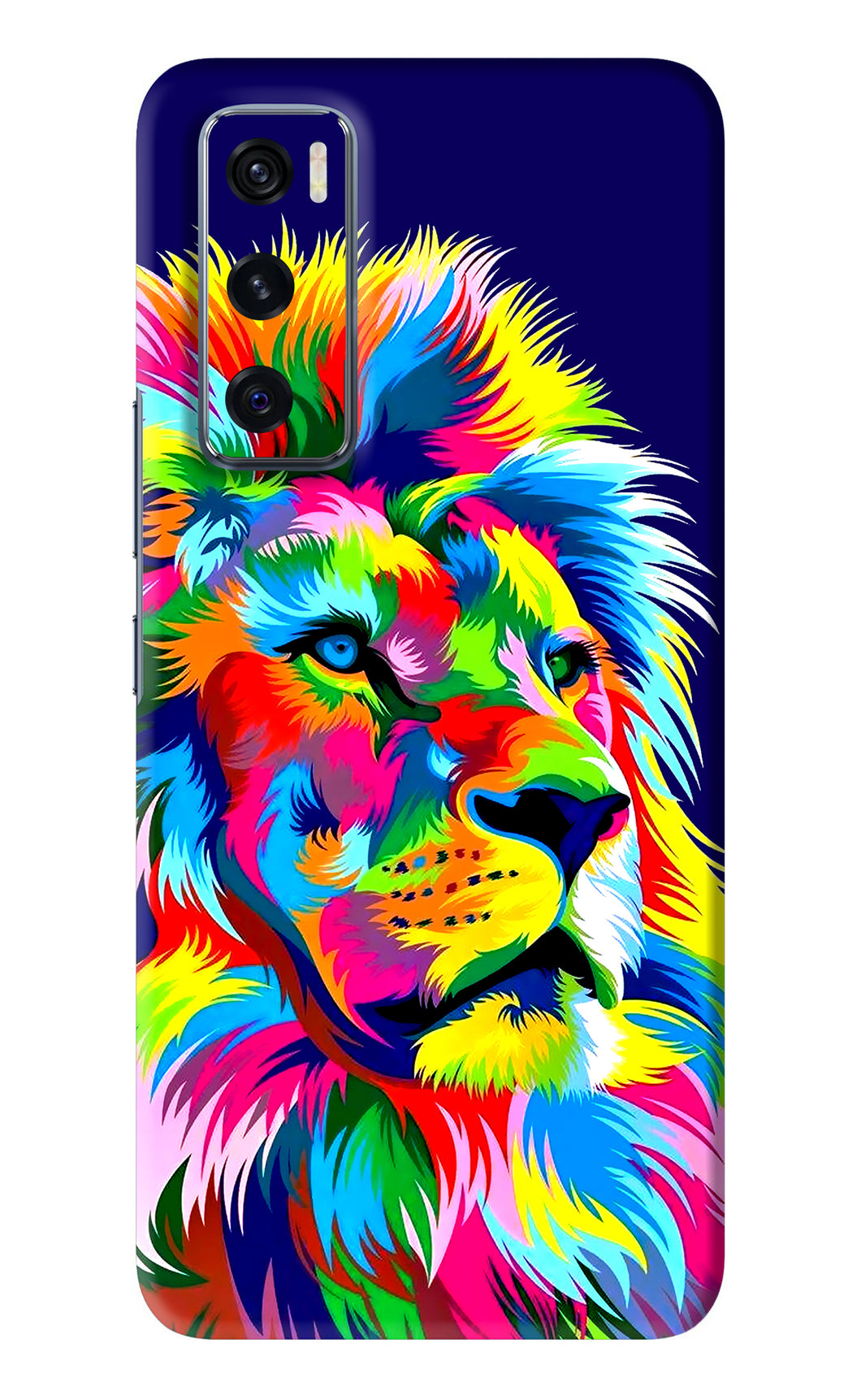 Vector Art Lion Vivo V20 SE Back Skin Wrap