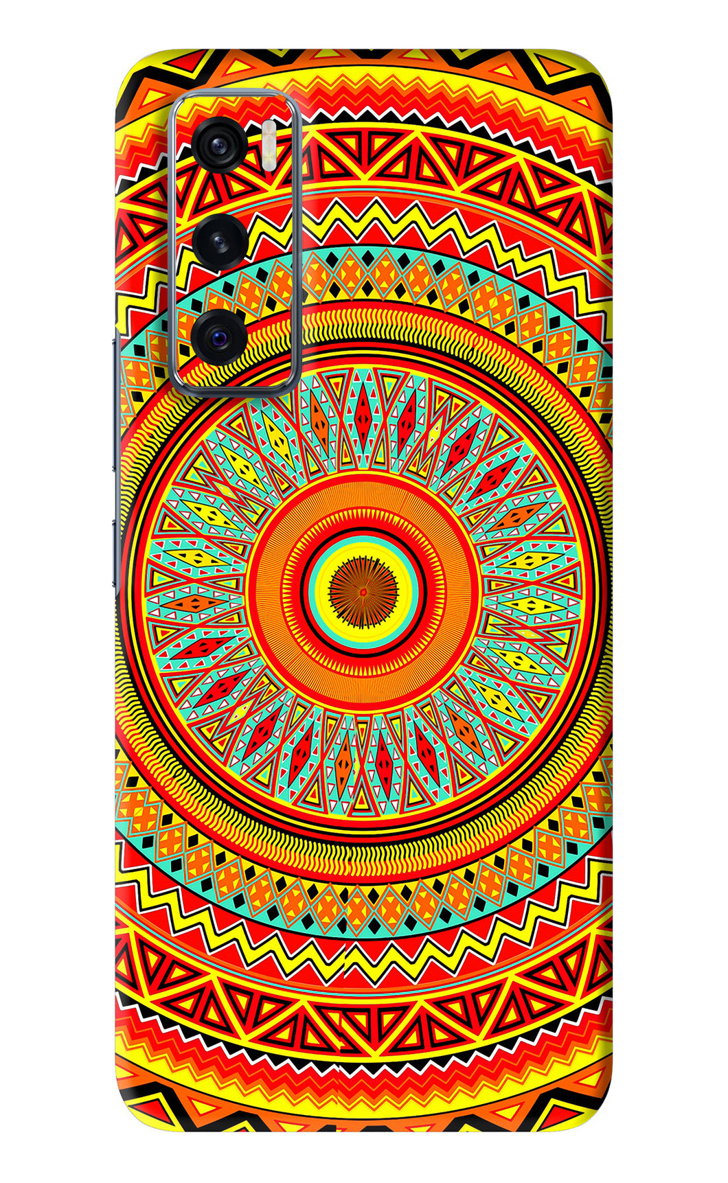 Mandala Pattern Vivo V20 SE Back Skin Wrap