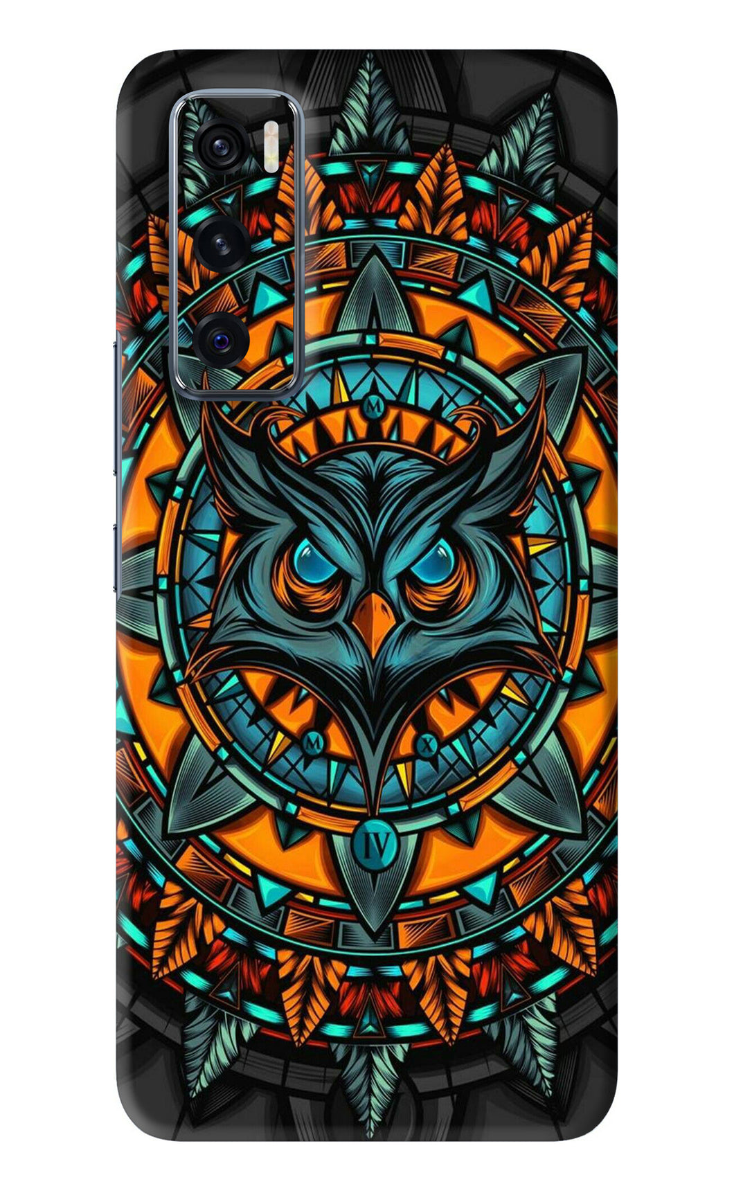 Angry Owl Art Vivo V20 SE Back Skin Wrap