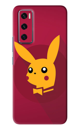 Pikachu Vivo V20 SE Back Skin Wrap