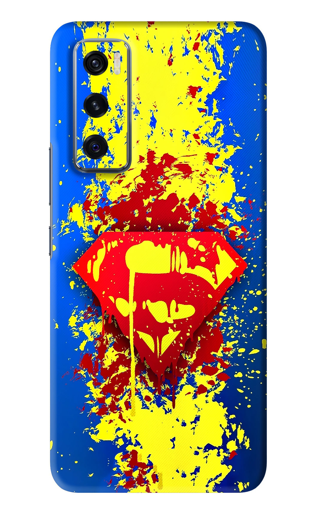 Superman logo Vivo V20 SE Back Skin Wrap