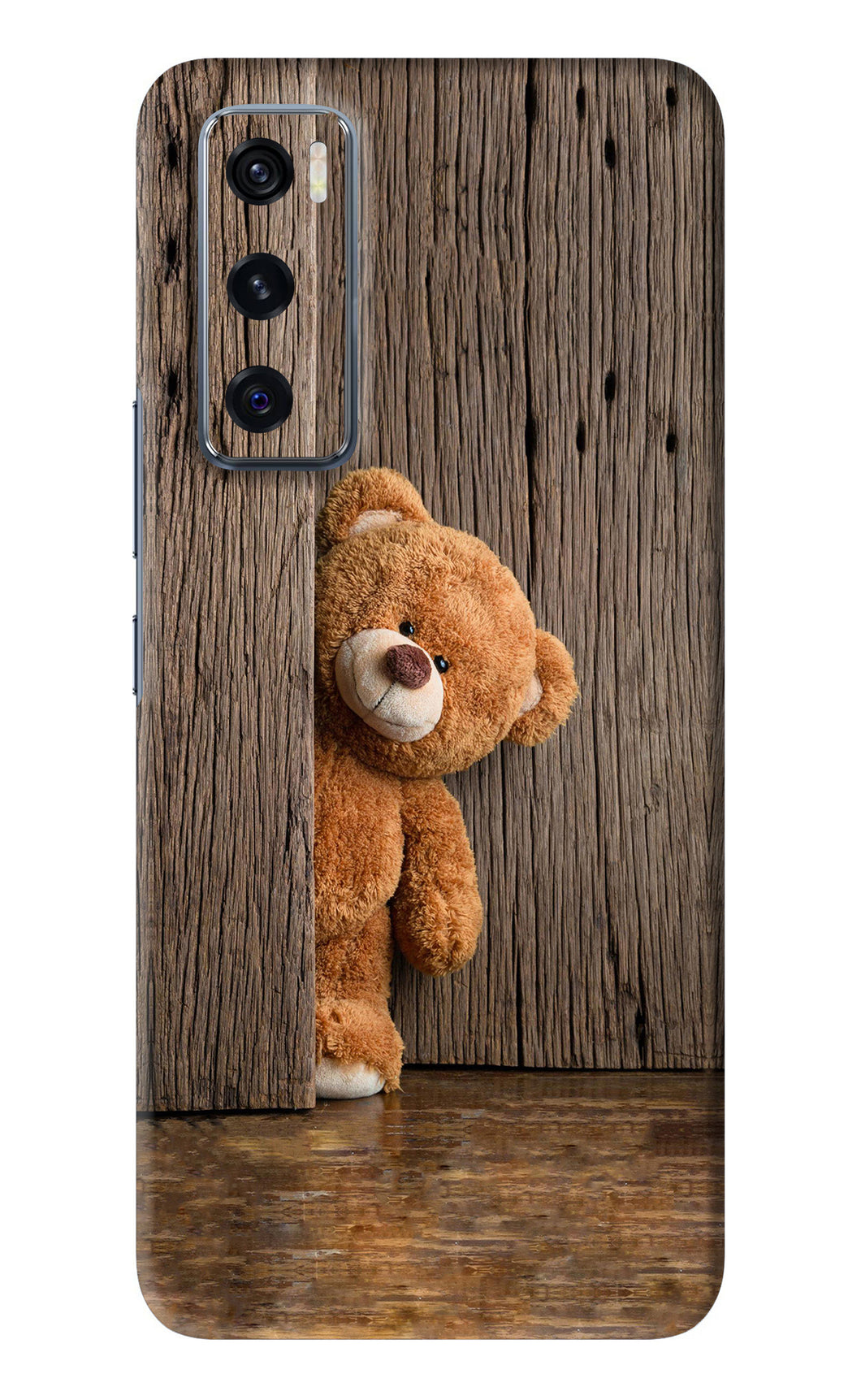 Teddy Wooden Vivo V20 SE Back Skin Wrap