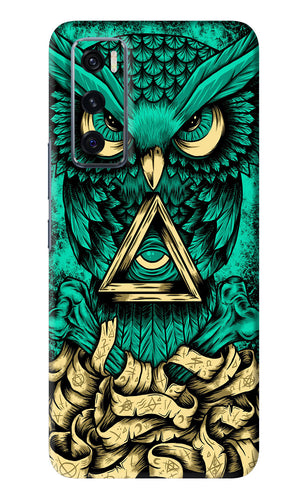 Green Owl Vivo V20 SE Back Skin Wrap