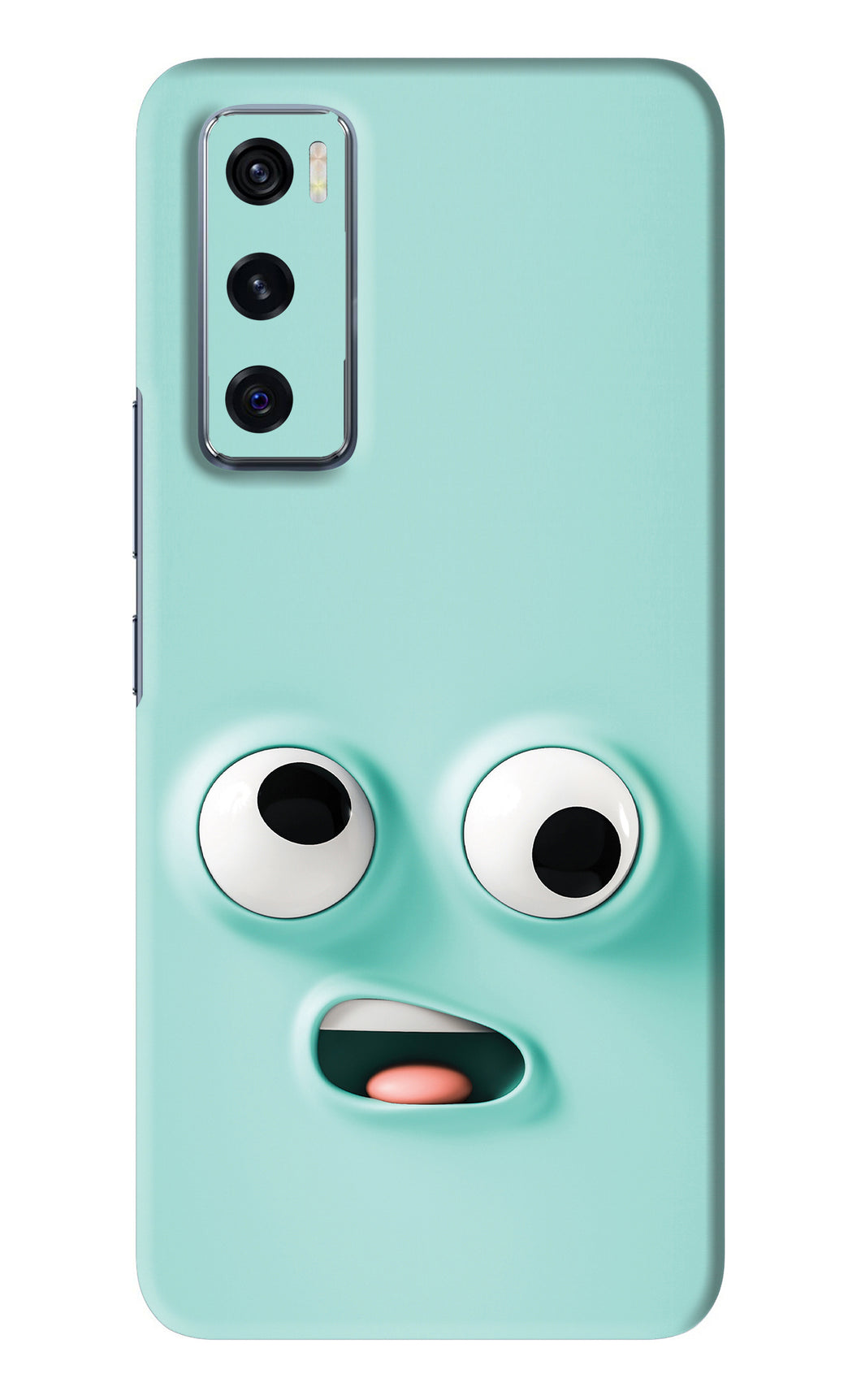Silly Face Cartoon Vivo V20 SE Back Skin Wrap
