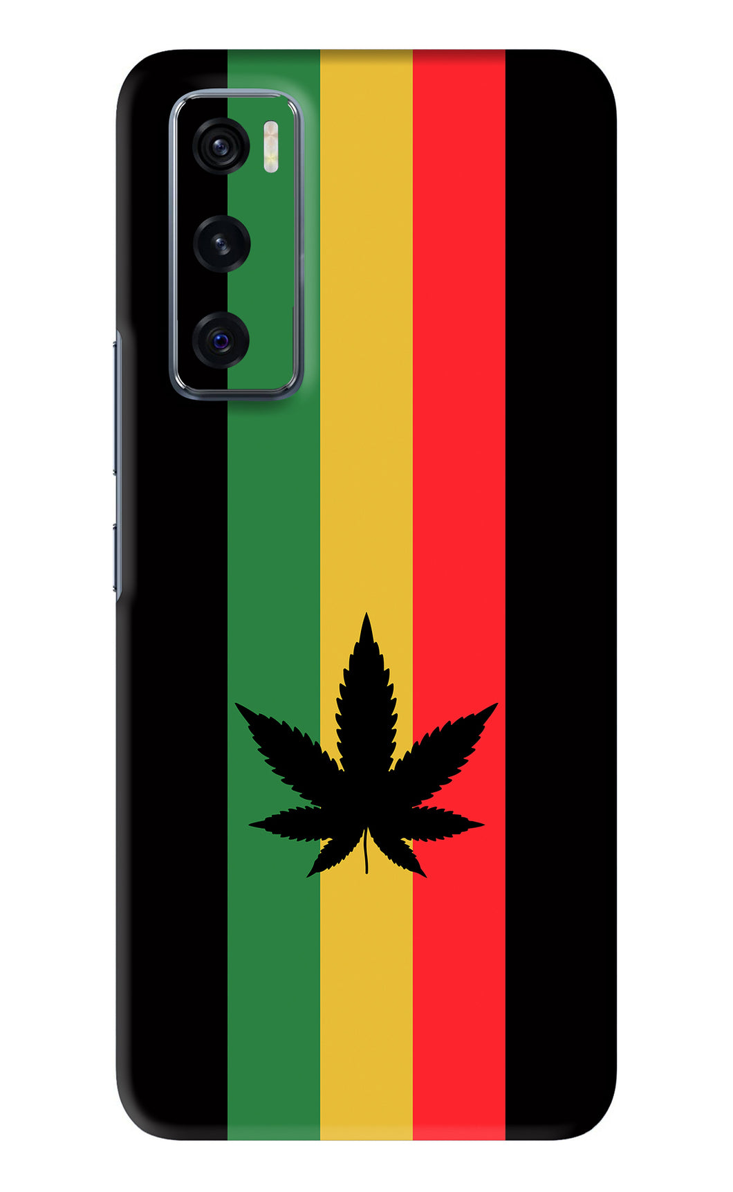 Weed Flag Vivo V20 SE Back Skin Wrap