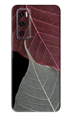 Leaf Pattern Vivo V20 SE Back Skin Wrap
