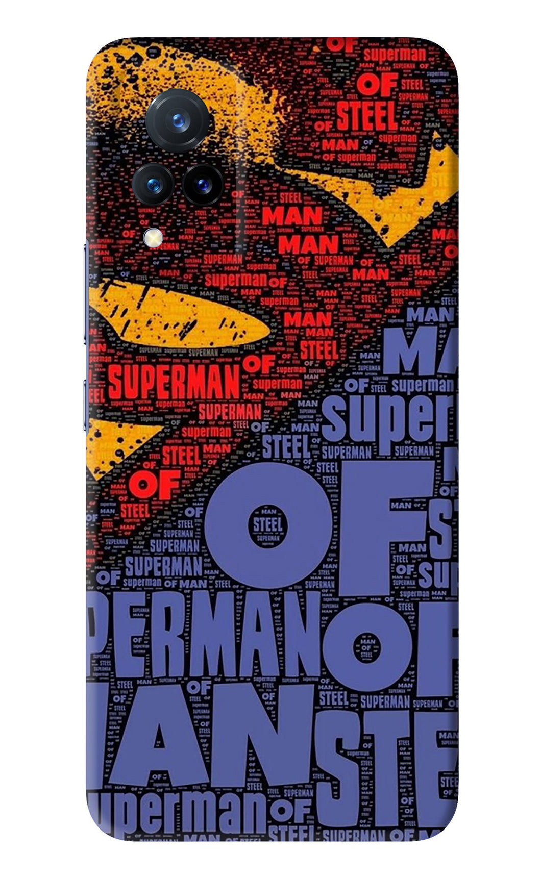 Superman Vivo V21 Back Skin Wrap