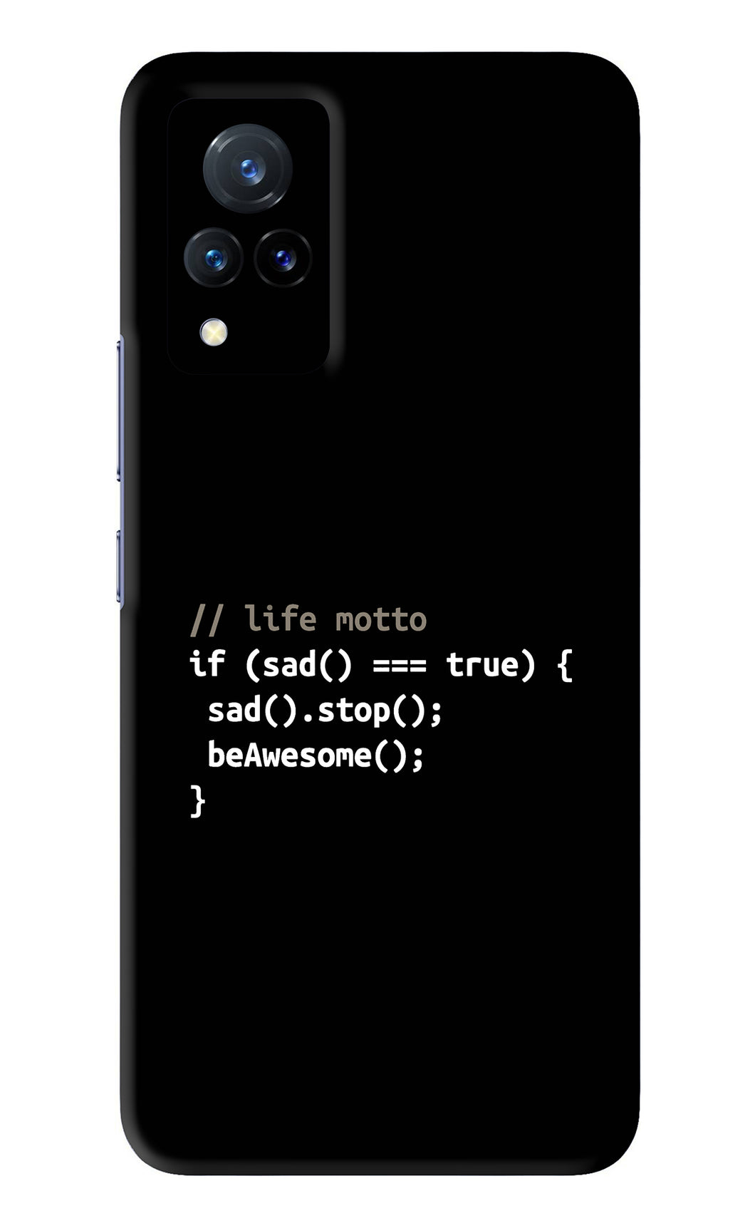 Life Motto Code Vivo V21 Back Skin Wrap