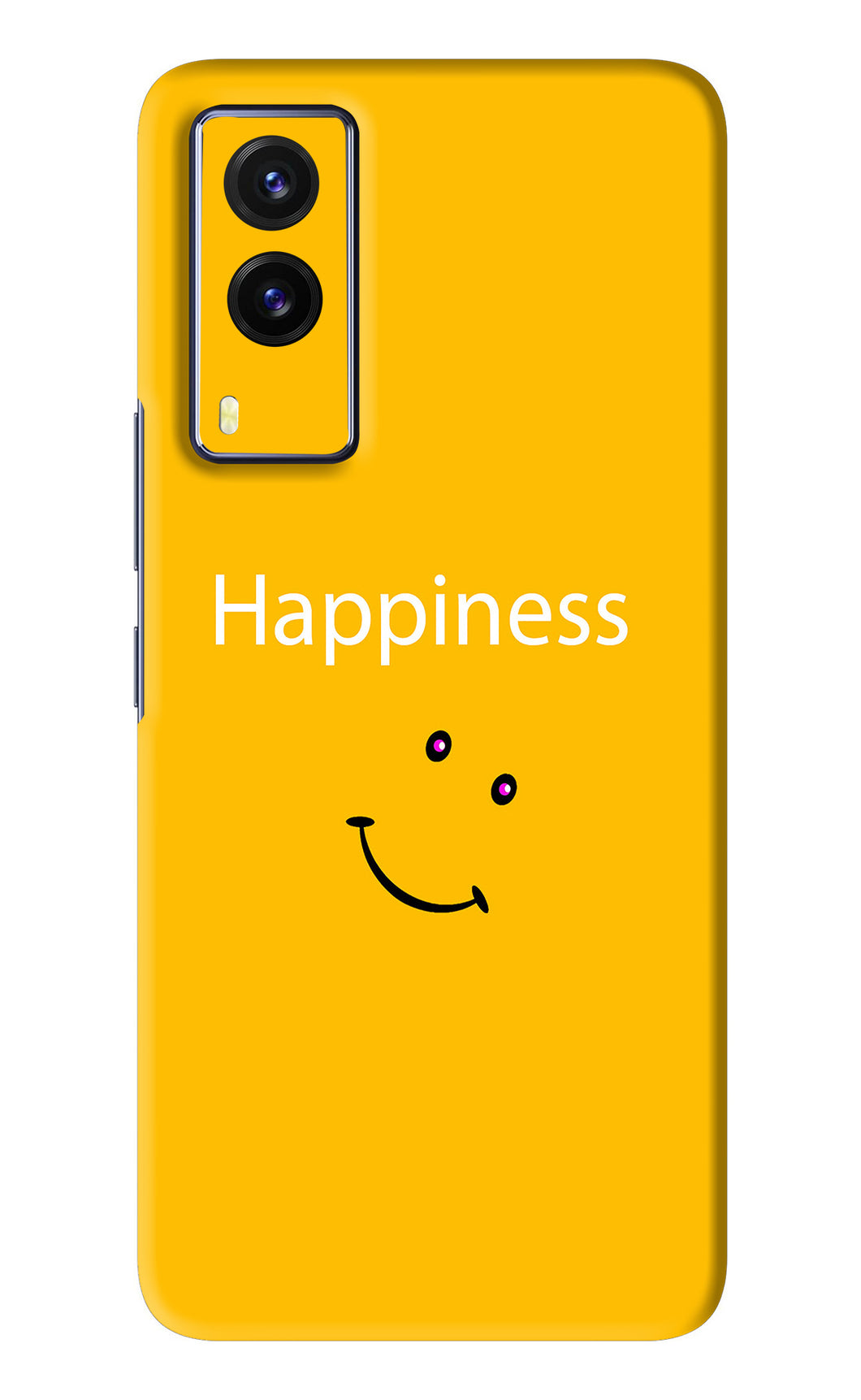 Happiness With Smiley Vivo V21E Back Skin Wrap