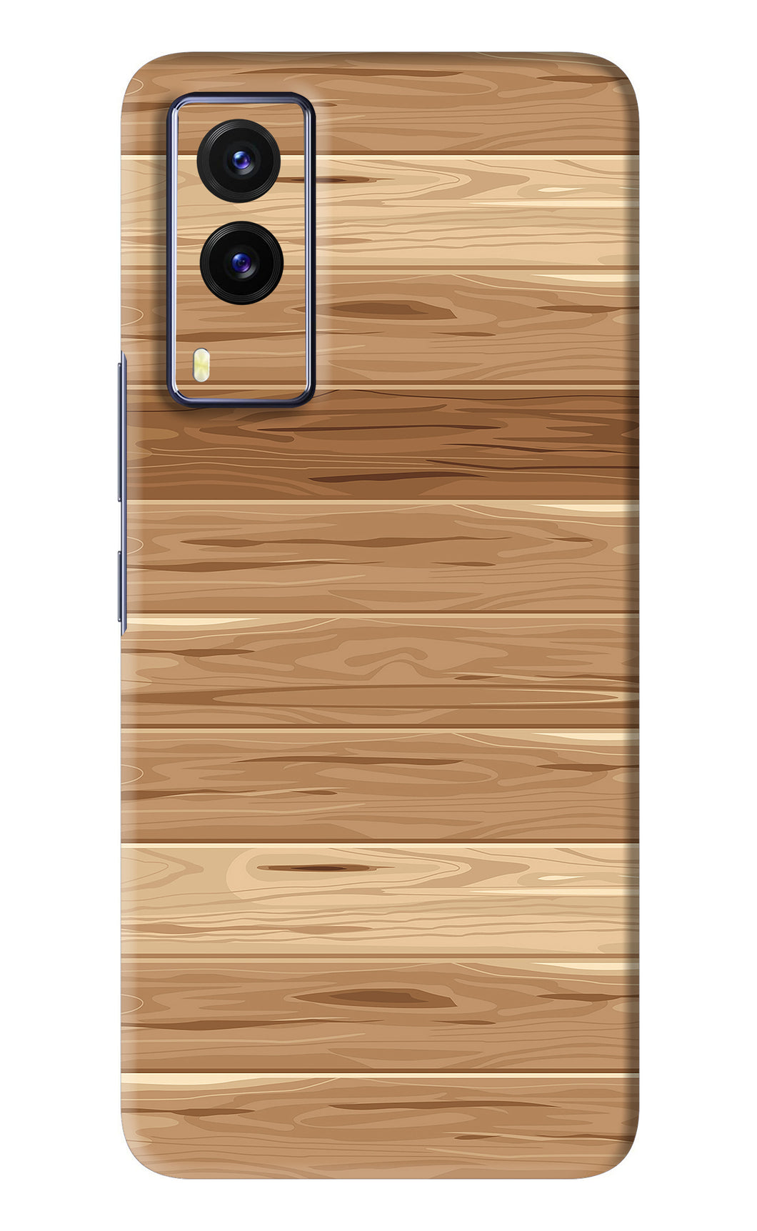 Wooden Vector Vivo V21E Back Skin Wrap