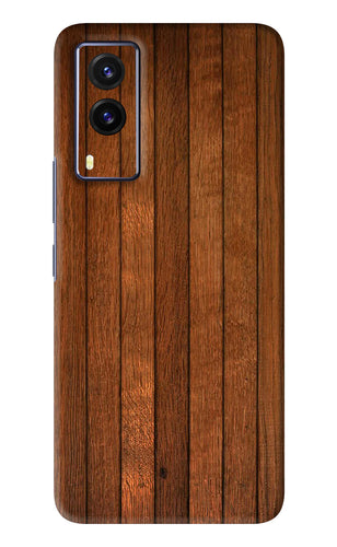 Wooden Artwork Bands Vivo V21E Back Skin Wrap