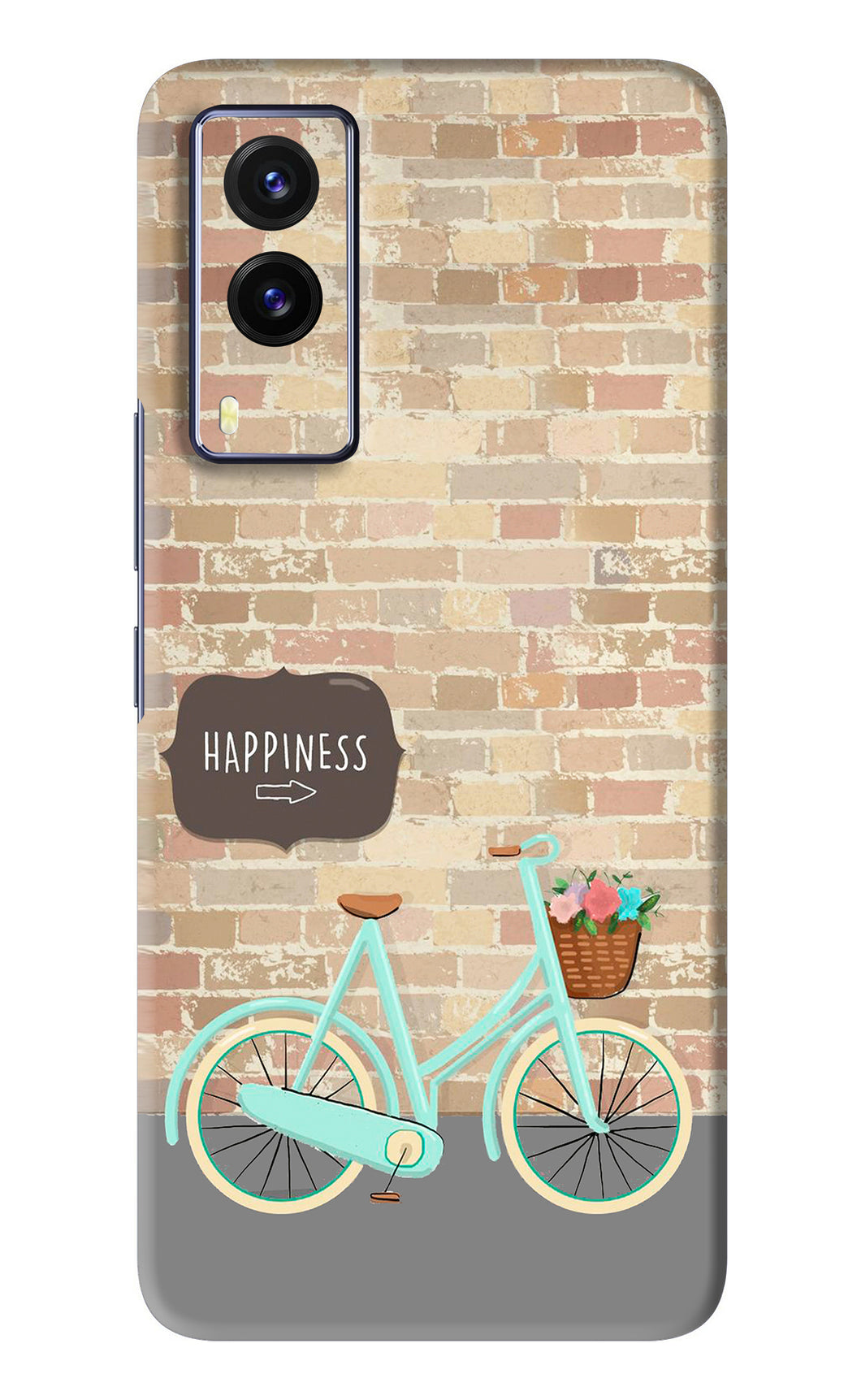 Happiness Artwork Vivo V21E Back Skin Wrap