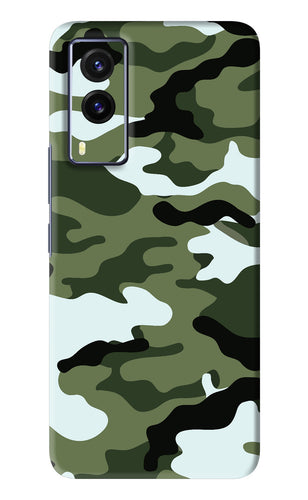 Camouflage 1 Vivo V21E Back Skin Wrap
