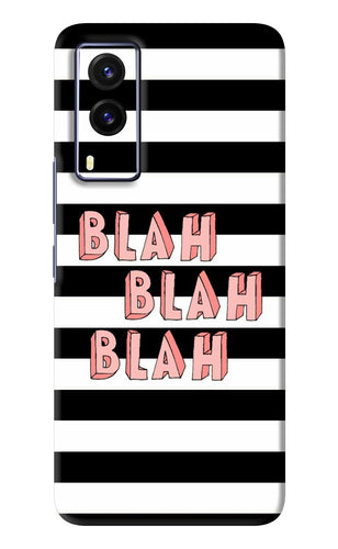 Blah Blah Blah Vivo V21E Back Skin Wrap
