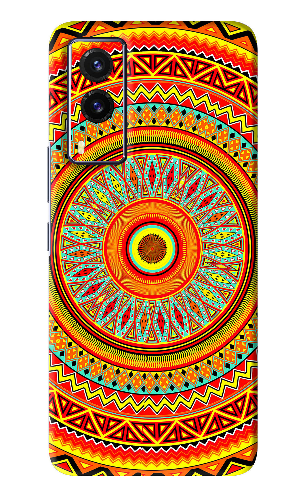 Mandala Pattern Vivo V21E Back Skin Wrap