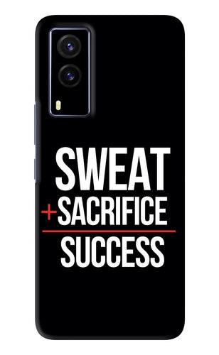 Sweat Sacrifice Success Vivo V21E Back Skin Wrap