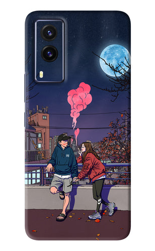 Chilling Couple Vivo V21E Back Skin Wrap