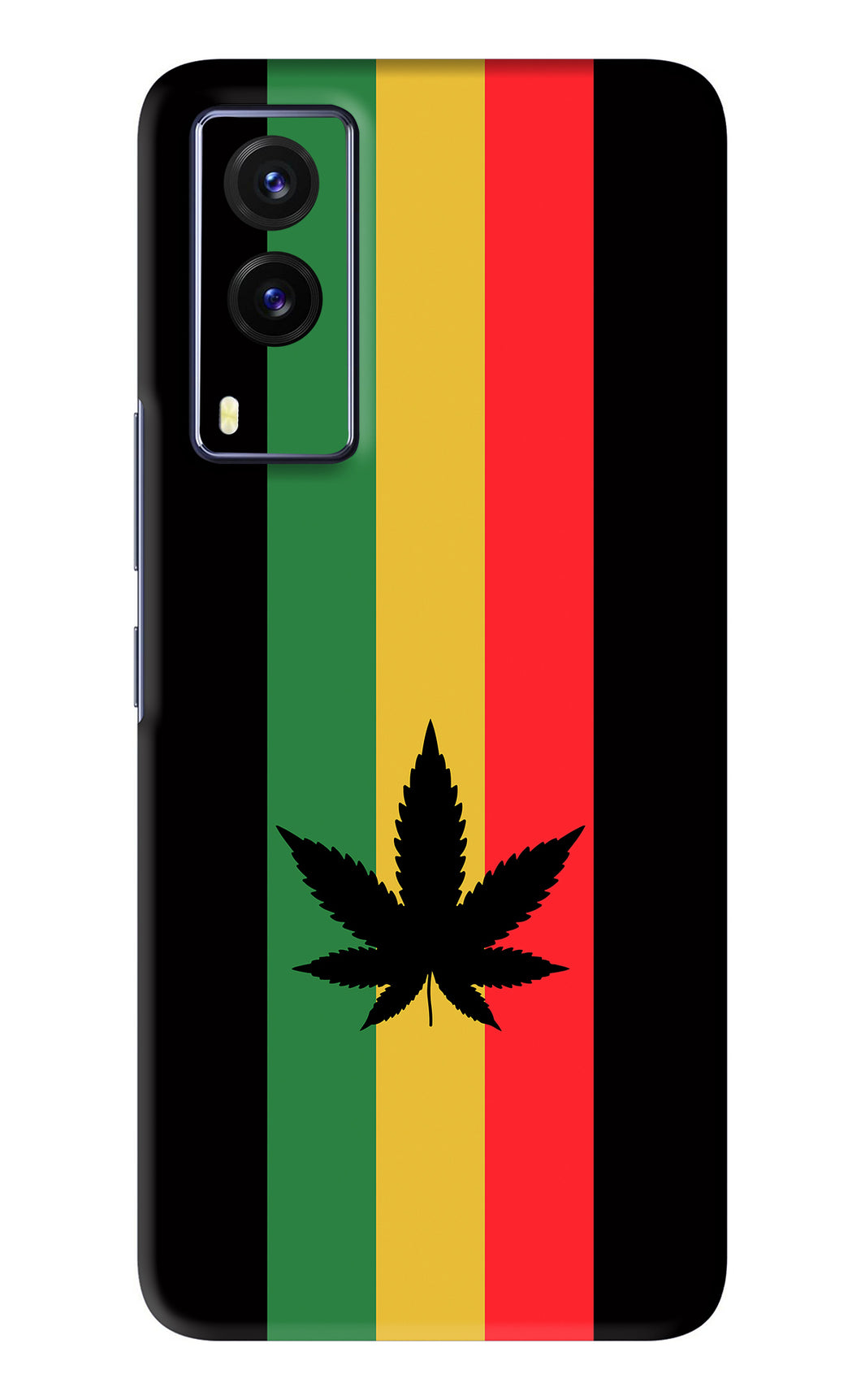Weed Flag Vivo V21E Back Skin Wrap