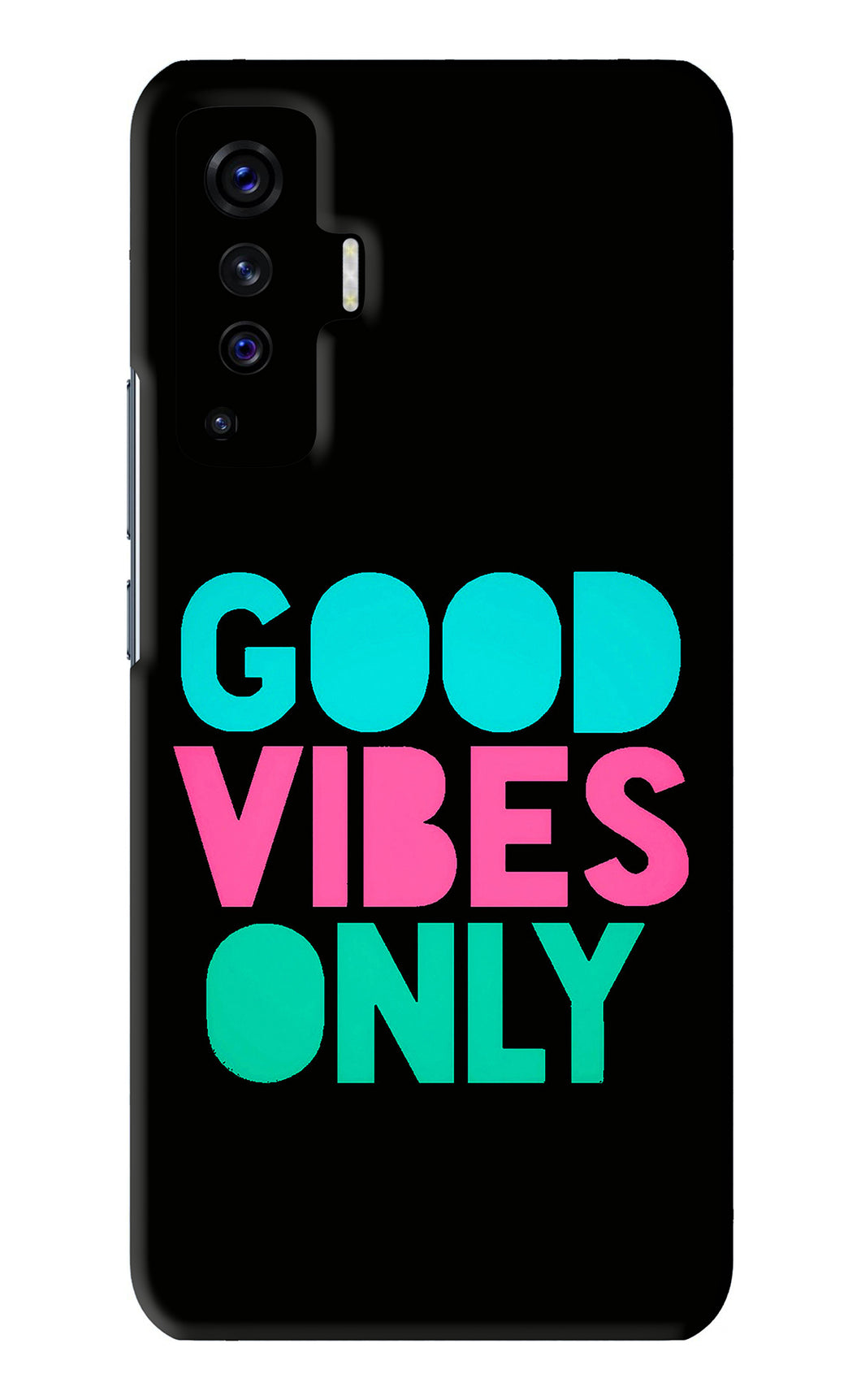 Quote Good Vibes Only Vivo X50 Back Skin Wrap