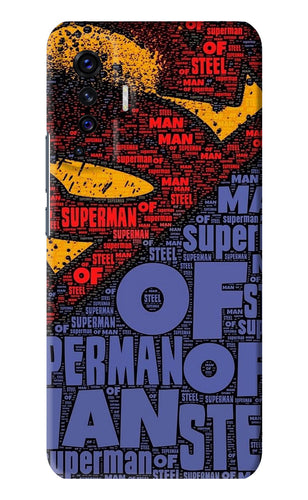 Superman Vivo X50 Back Skin Wrap