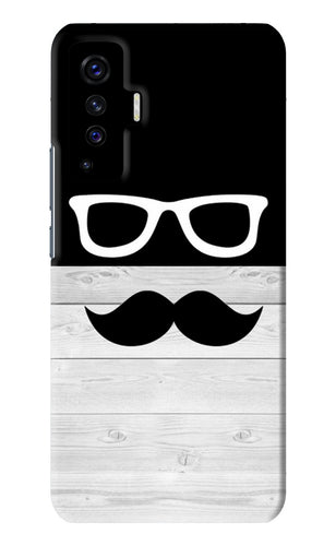 Mustache Vivo X50 Back Skin Wrap