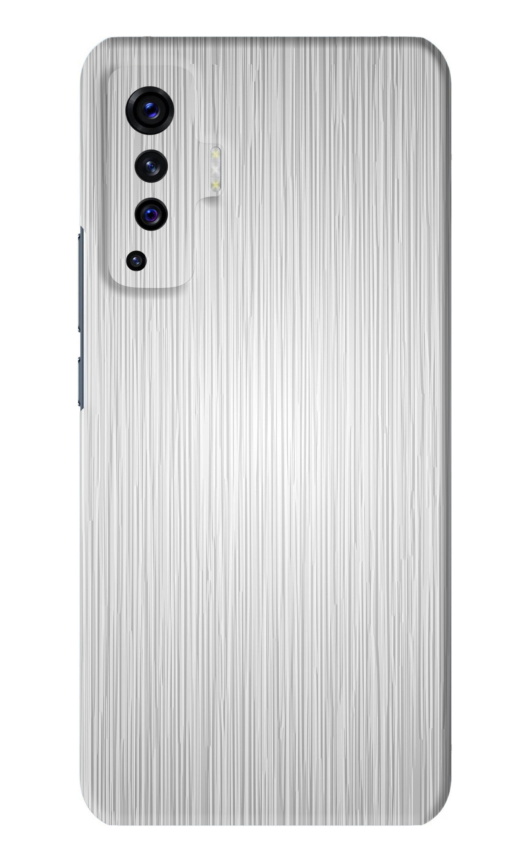 Wooden Grey Texture Vivo X50 Back Skin Wrap