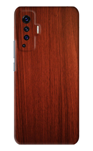 Wooden Plain Pattern Vivo X50 Back Skin Wrap