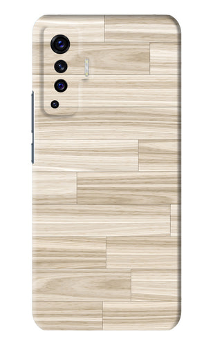 Wooden Art Texture Vivo X50 Back Skin Wrap