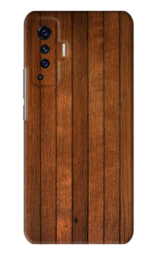 Wooden Artwork Bands Vivo X50 Back Skin Wrap