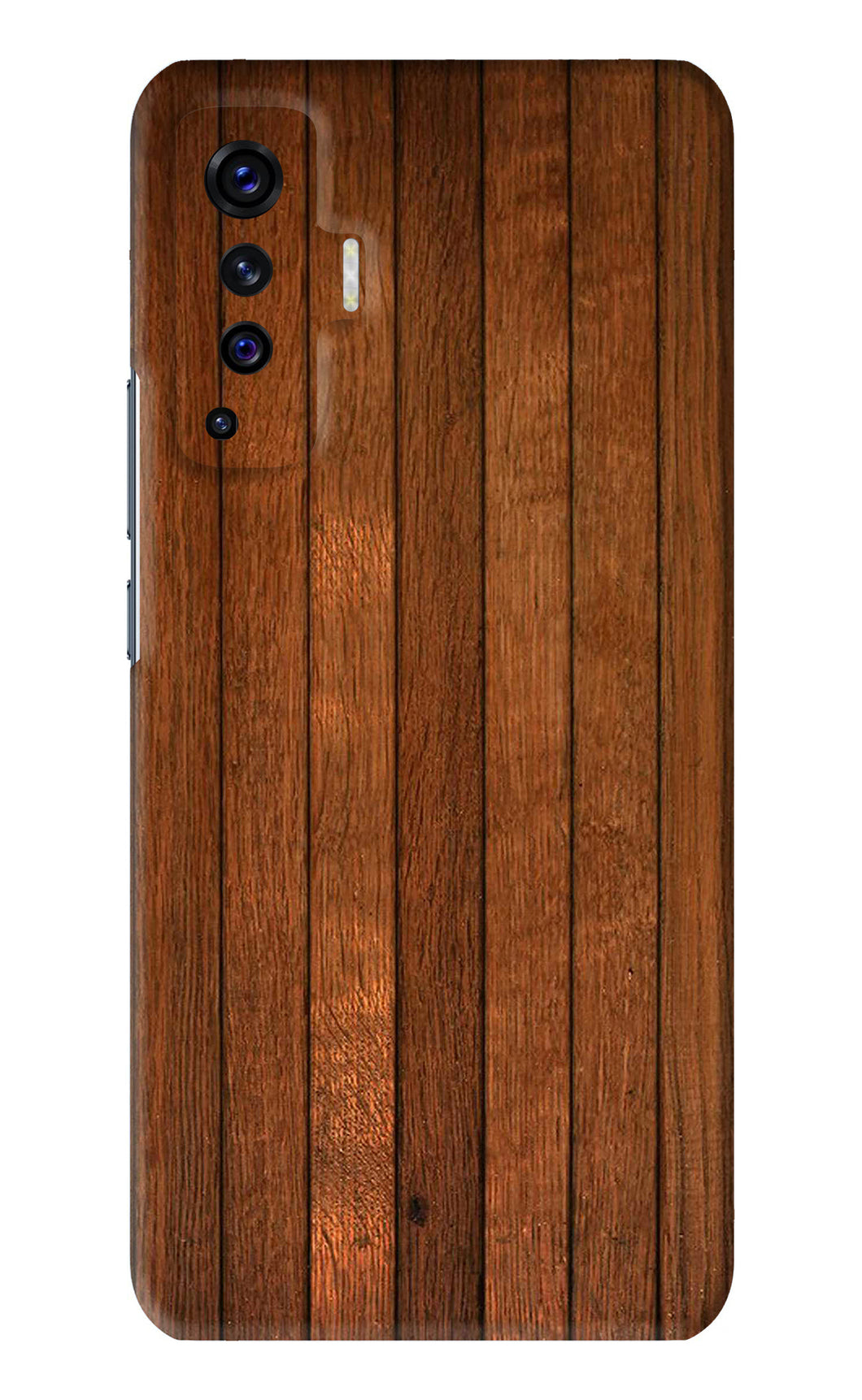 Wooden Artwork Bands Vivo X50 Back Skin Wrap