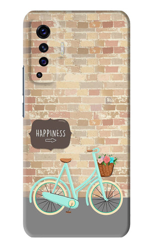 Happiness Artwork Vivo X50 Back Skin Wrap