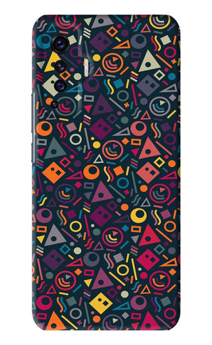Geometric Abstract Vivo X50 Back Skin Wrap