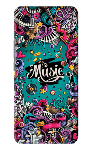 Music Graffiti Vivo X50 Back Skin Wrap