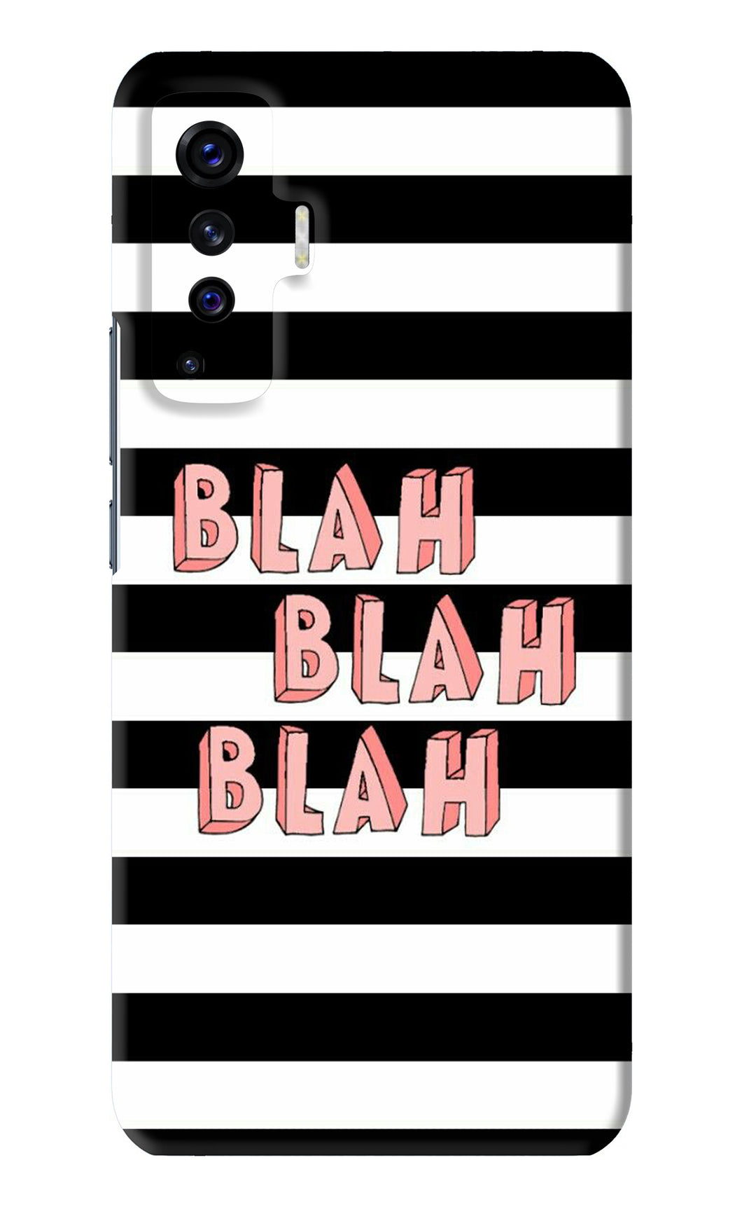 Blah Blah Blah Vivo X50 Back Skin Wrap