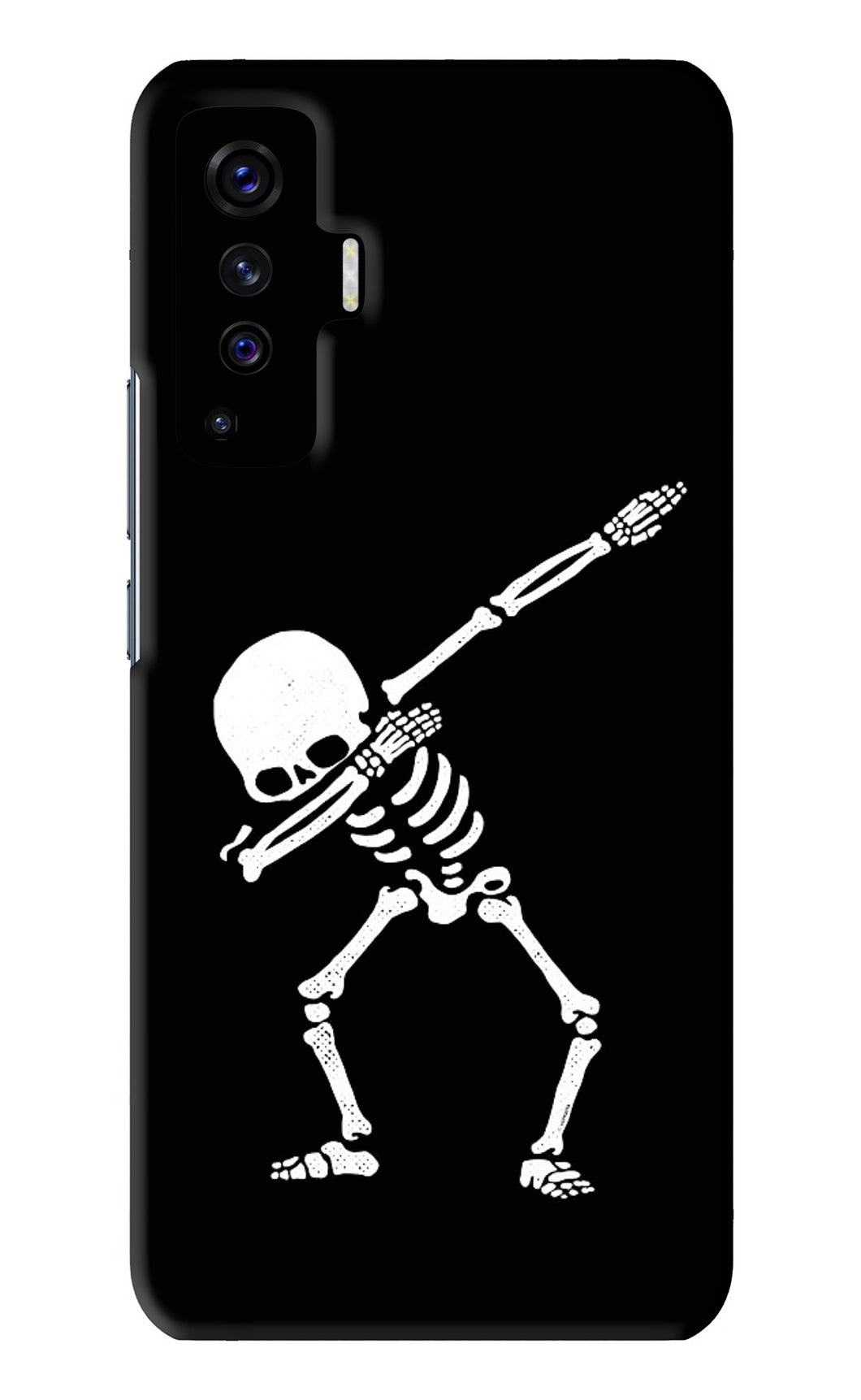 Dabbing Skeleton Art Vivo X50 Back Skin Wrap
