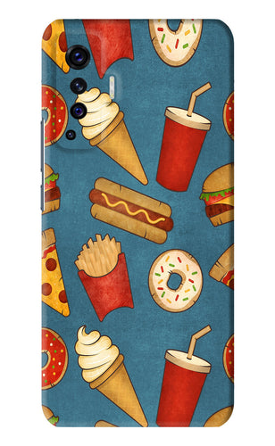 Foodie Vivo X50 Back Skin Wrap