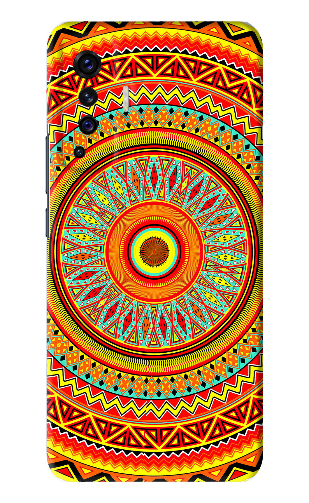 Mandala Pattern Vivo X50 Back Skin Wrap