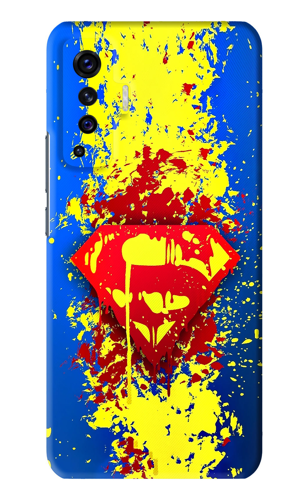 Superman logo Vivo X50 Back Skin Wrap