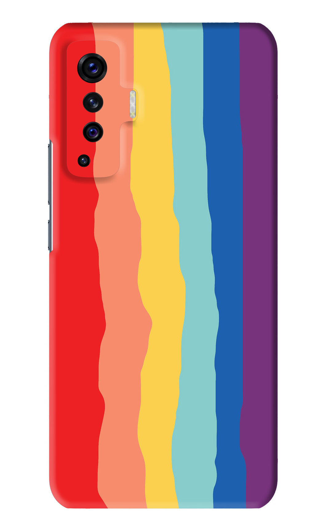 Rainbow Vivo X50 Back Skin Wrap