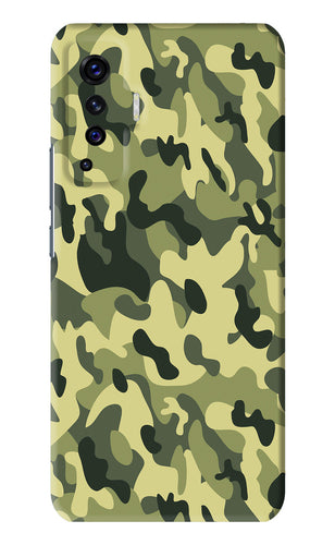 Camouflage Vivo X50 Back Skin Wrap