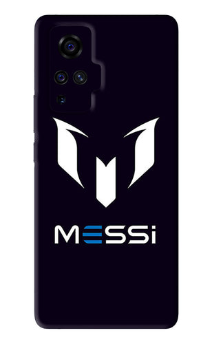 Messi Logo Vivo X50 Pro Back Skin Wrap