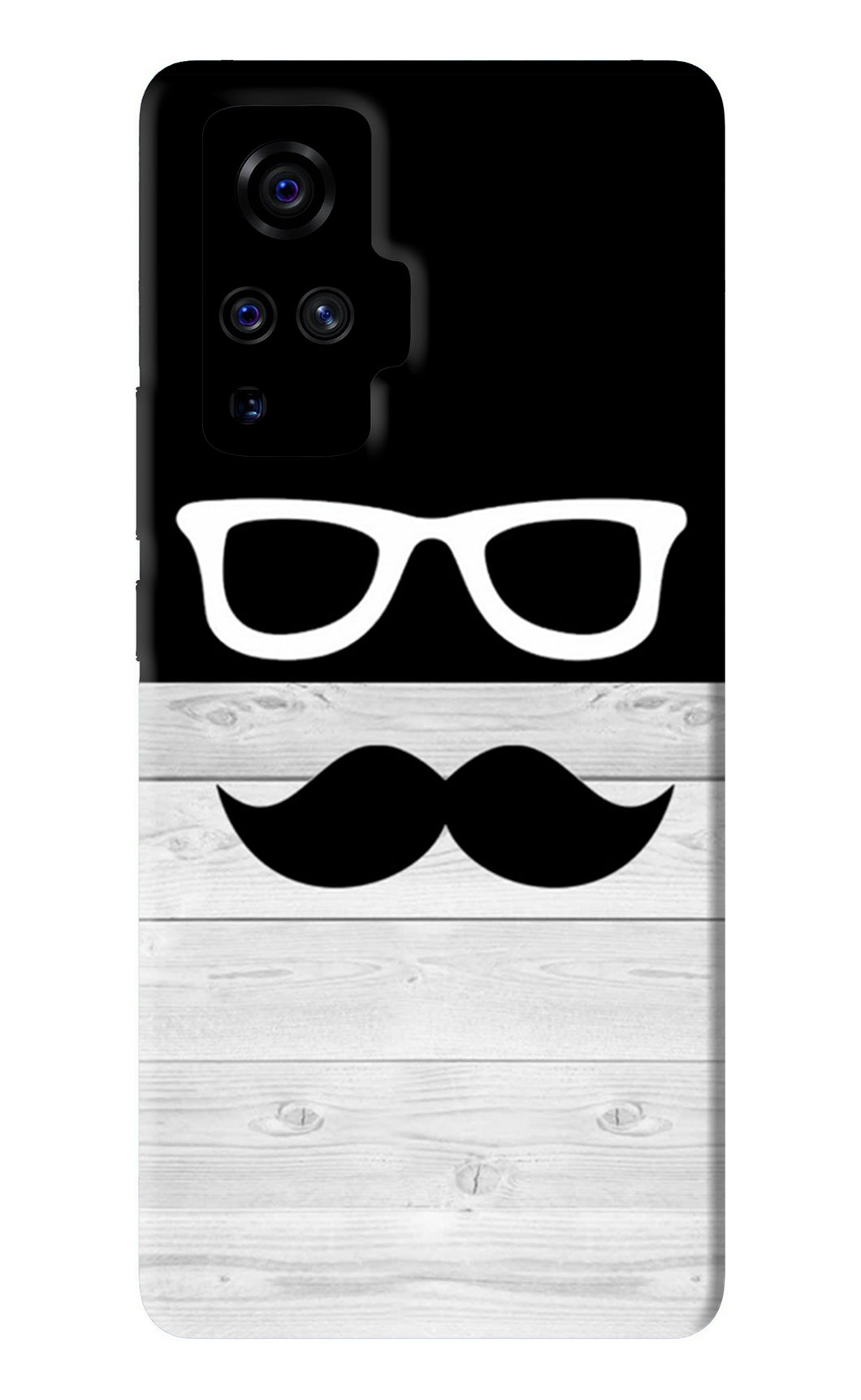 Mustache Vivo X50 Pro Back Skin Wrap