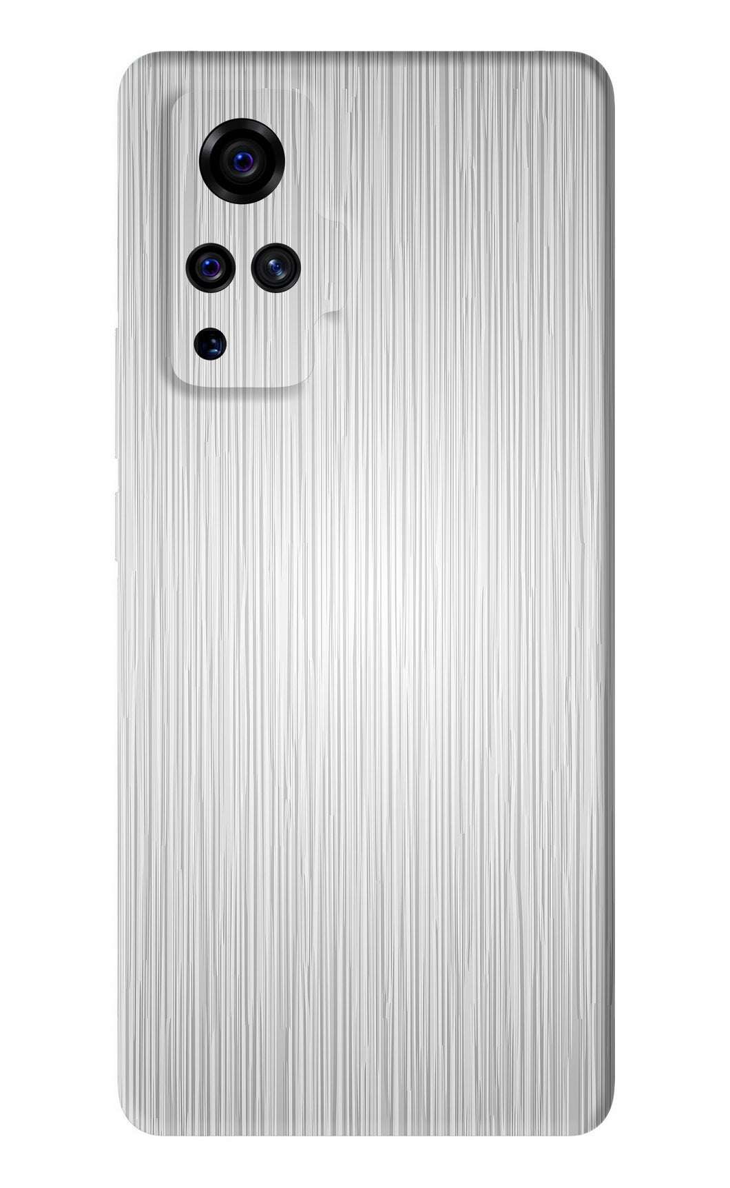 Wooden Grey Texture Vivo X50 Pro Back Skin Wrap