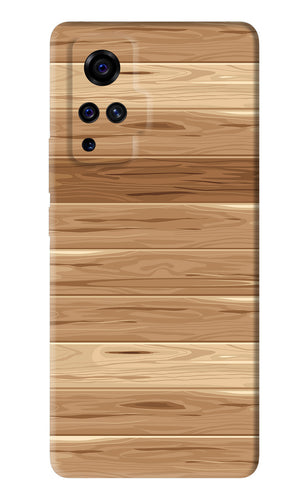 Wooden Vector Vivo X50 Pro Back Skin Wrap
