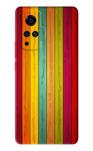 Multicolor Wooden Vivo X50 Pro Back Skin Wrap