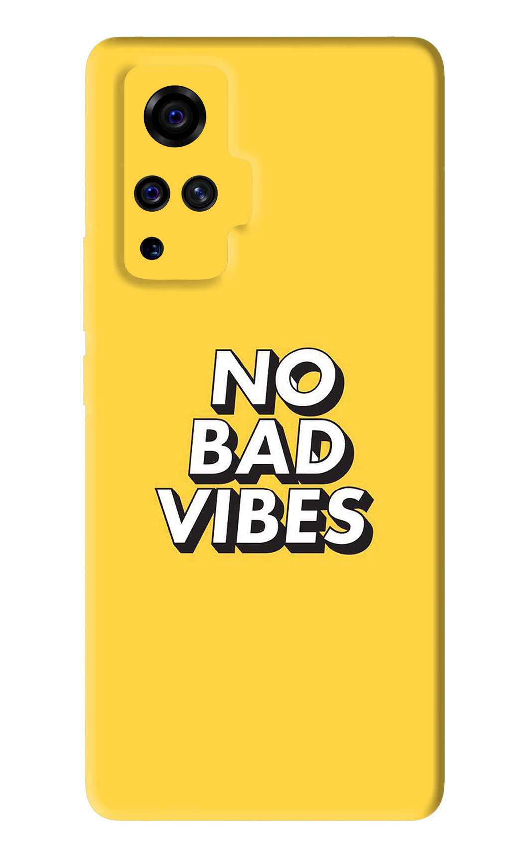 No Bad Vibes Vivo X50 Pro Back Skin Wrap