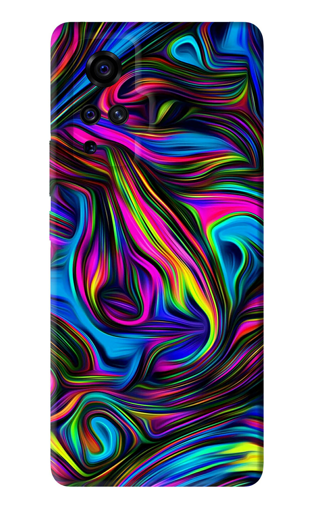 Abstract Art Vivo X50 Pro Back Skin Wrap