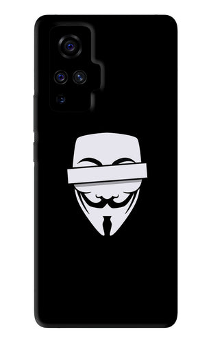 Anonymous Face Vivo X50 Pro Back Skin Wrap