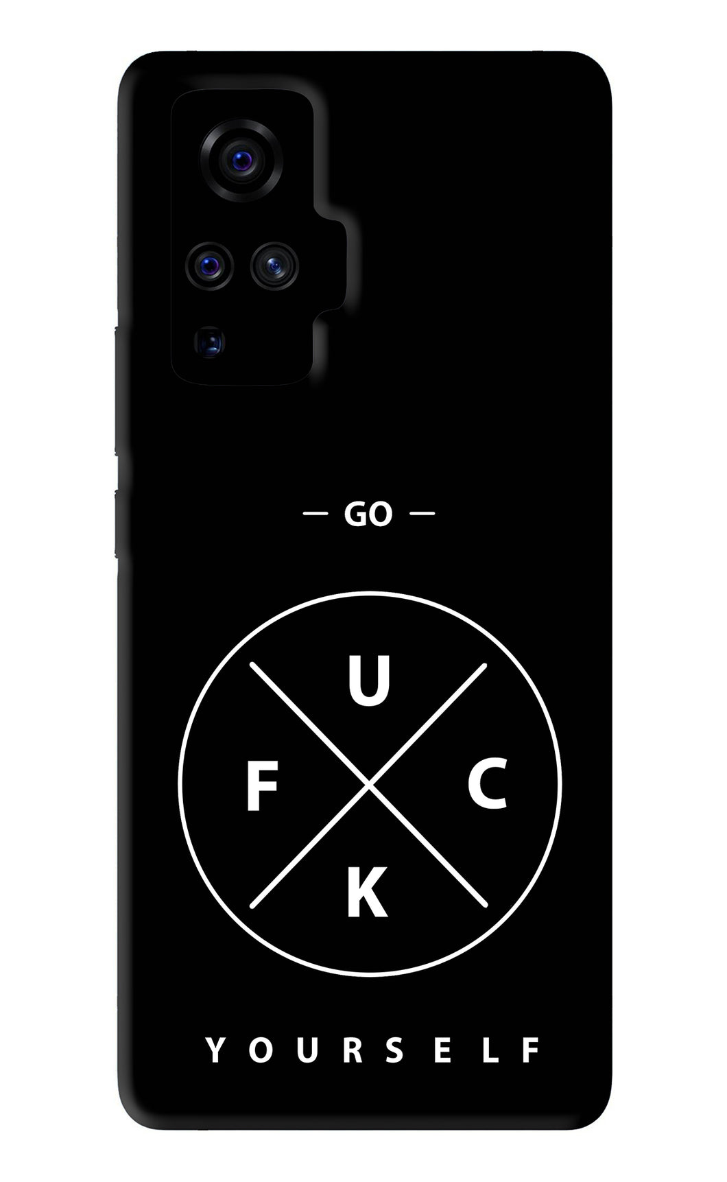 Go Fuck Yourself Vivo X50 Pro Back Skin Wrap